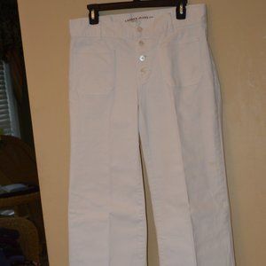 Ralph Lauren premium white jeans - size 10.